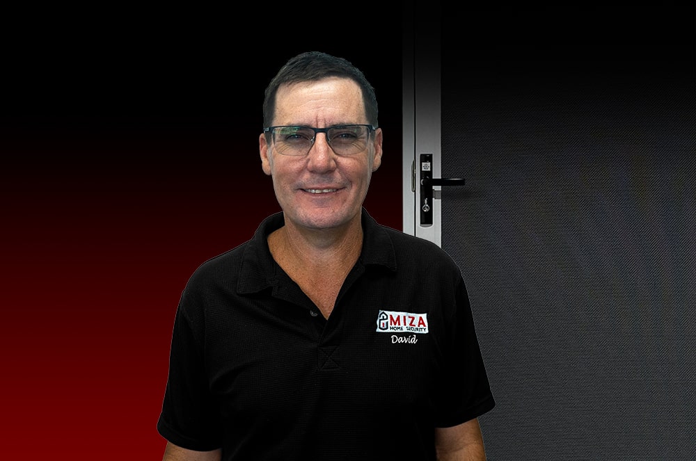 Dave owner of Miza Security Prowler Proof certified security screen installer