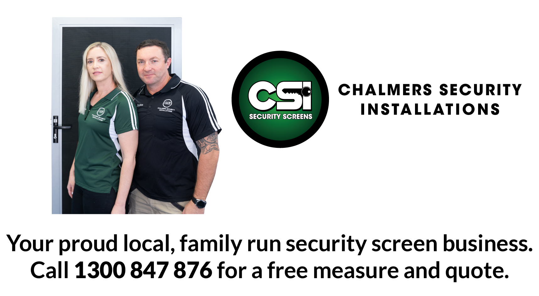CSI owners of Prowler Proof certified dealer local security screen installer