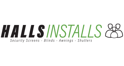 Halls Installs Logo