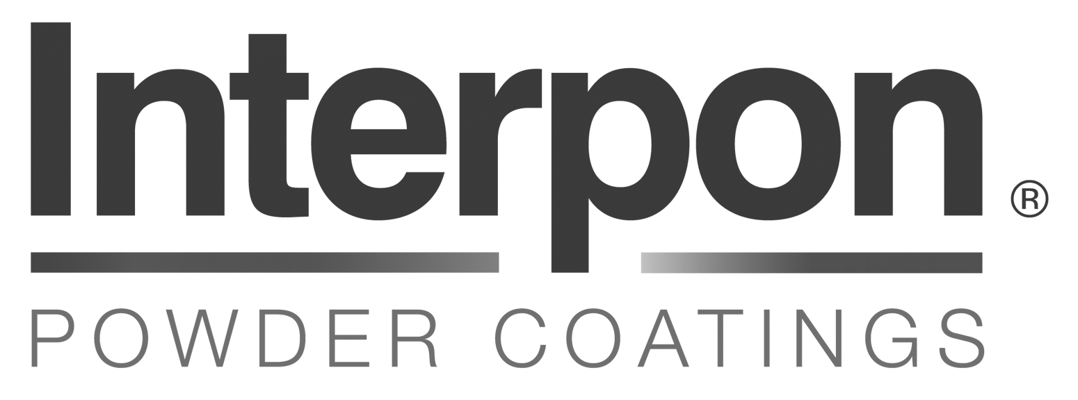 Interpon Powder Coatings Logo in Black and White