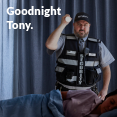 Prowler Proof Marketing Update Goodnight Tony with Flashlight Cover Image