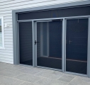 ForceField hinge door with side and top panels screened