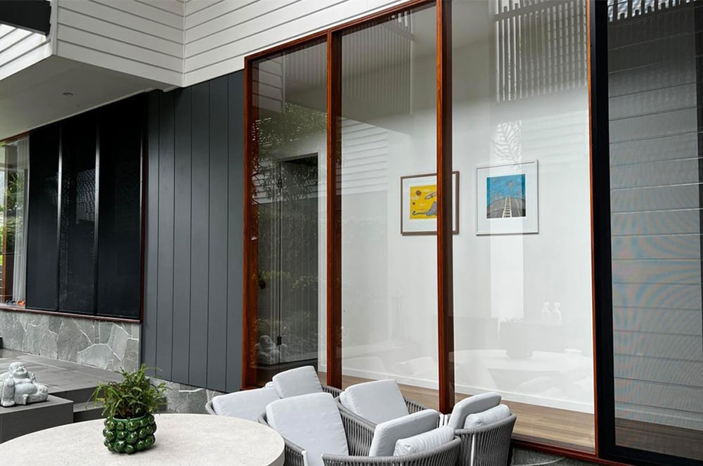 ForceField screens over louvres