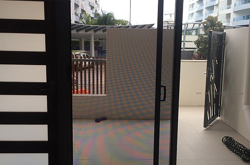 ForceField sliding door screen